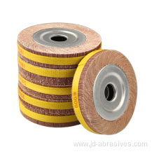 250mm abrasive sandpaper chuck flap wheels for polishing